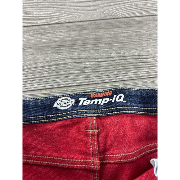 Dickies Warming Temp-IQ Men's Stretch Straight Blue Jeans Relaxed Women's size 6 - Picture 10 of 11